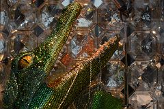New York City Fifth Avenue 754-4 Jeweled Crocodile Bergdorf Goodman Window Display.jpg